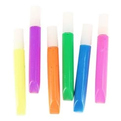 6 Stylos Peinture 3D Couleur Fluo