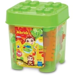 Abrick - Baril Jungle 70 Pièces