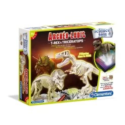 Archéo Ludic T-Rex Et Tricératops
