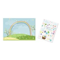 Décor Pâques Et Gommettes