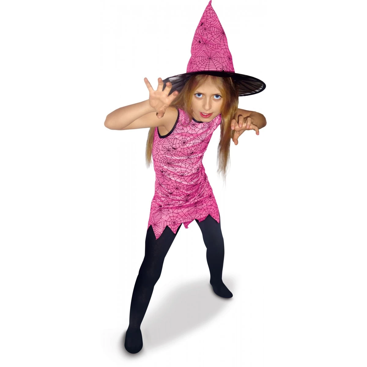 Déguisement Sorcière Rose Taille S