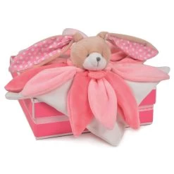 Doudou Collector Lapin Rose