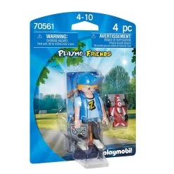Joueur Et Voiture Télécommandée Playmobil Playmo-Friends 70561