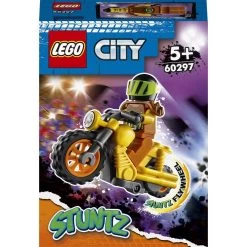 La Moto De Cascade Démolition Lego City Stuntz 60297