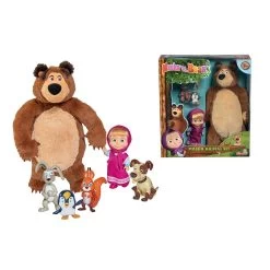 Masha Et Michka Avec Animaux