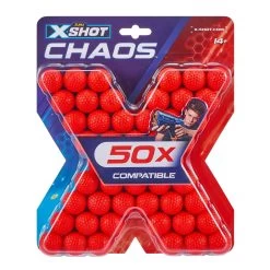 Pack Recharge XShot Chaos 50 Billes En Mousse
