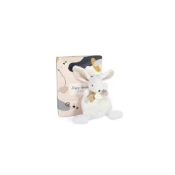 Petit Doudou Lapin Happy Wild 17 Cm