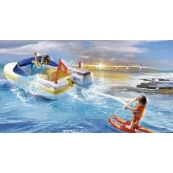 Véhicule Tout Terrain Et Bateau Playmobil Family Fun 70534